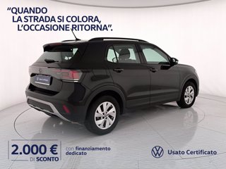 VOLKSWAGEN T-cross 1.0 tsi life 115cv dsg