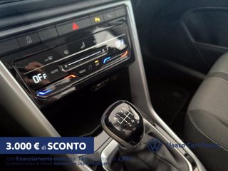 VOLKSWAGEN T-roc 1.0 tsi life 110cv