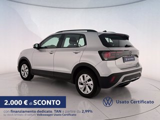 VOLKSWAGEN T-cross 1.0 tsi life 95cv