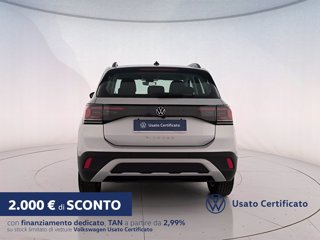 VOLKSWAGEN T-cross 1.0 tsi life 95cv