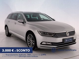 VOLKSWAGEN Passat variant 2.0 tdi highline executive 150cv