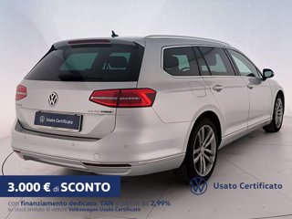 VOLKSWAGEN Passat variant 2.0 tdi highline executive 150cv